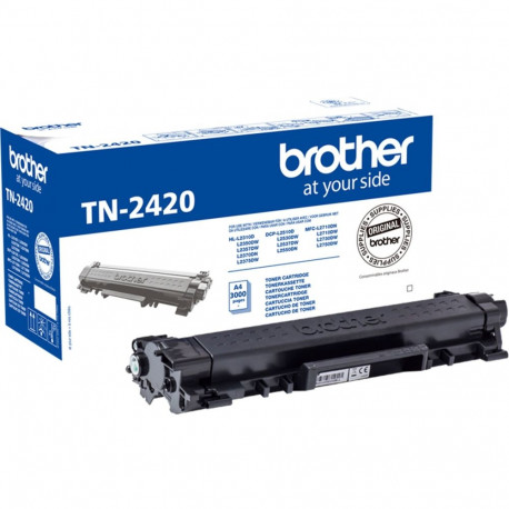 "Brother Toner TN-2420 Schwarz bis zu 3.000 Seiten nach ISO 19752"