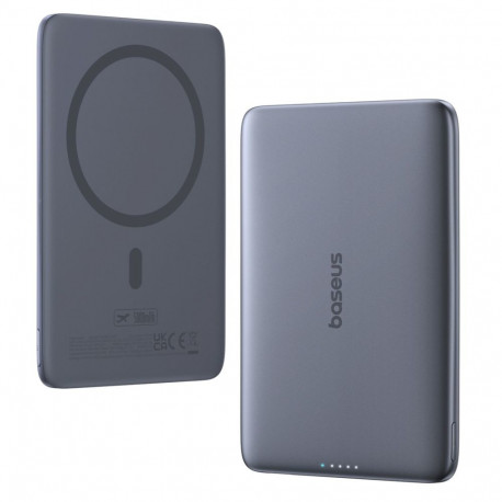 Baseus akupank PicoGo AM41 üliõhuke magnetiline 5000mAh 20W, hall