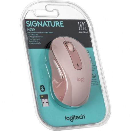 Logitech Signature M650 roosa