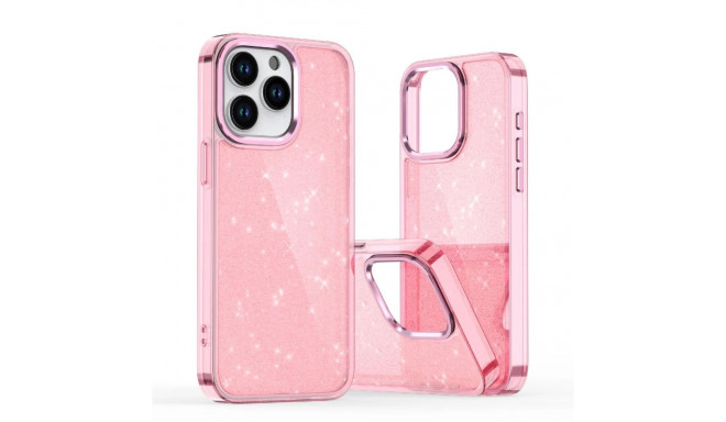 Hurtel Glitter Case for iPhone 16e - Pink