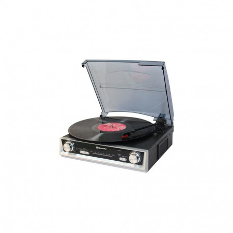 Roadstar TTR-8634 audio turntable Black, Silver