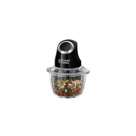 Russell Hobbs 24662-56 electric food chopper 0.5 L 200 W Black, Transparent