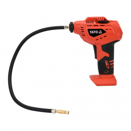 Yato YT-82895 õhupump 18V, 14 l/min, 50cm voolik, manomeeter, Li-Ion, IP20, III klass