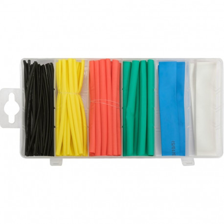 Yato Värviline Kuumuse Shrink Tube Komplekt YT-068667, 100tk, 1.5x100mm 30tk, 2.5x100mm 30tk, 4.0x10