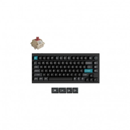 KEYBOARD WRL Q1 ULTRA/BLACK Q1U-M1 KEYCHRON