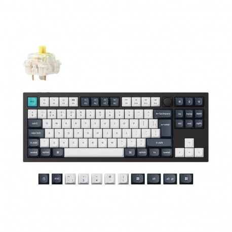 Keychron Q3 Max 80% TKL Mechanical Keyboard / Banana Switch