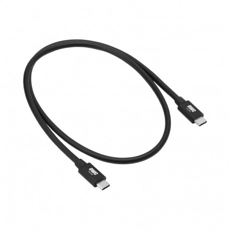 OWC Cable Thunderbolt - Universal + Full Capability f. all TB 3/4/USB-C/USB4 devices (100W) 0.8M