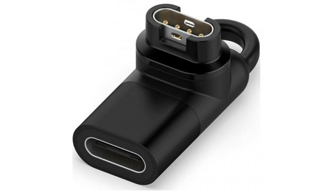 Beline USB-C laadimisadapter Garmin kelladele, must