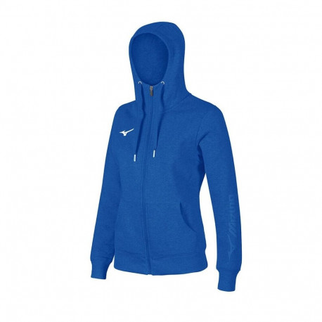 Dressipluus Mizuno Sweat FZ Hoodie W sinine - XXXL