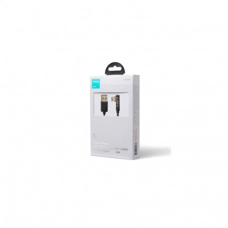 Joyroom Gaming Cable Type-C (Angled) - USB (Straight) cable 3A, 480mb/s, 1.2m, Black (S-UC027A6)