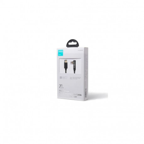 Joyroom Gaming Cable Lightning (Angled) - USB (Straight) cable 20W, 480mb/s, 1.2m, Black (S-CL020A6)