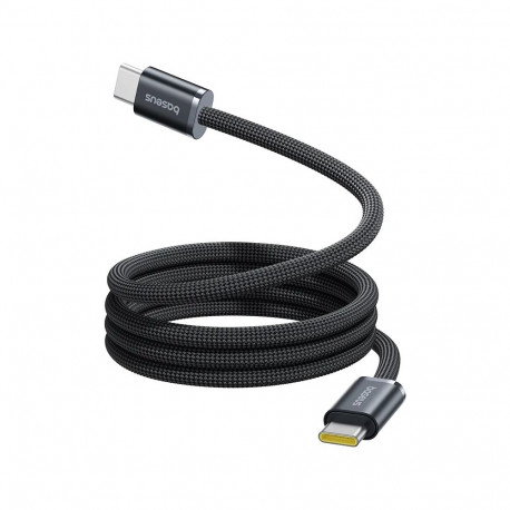Kaabel USB C - USB C 1m 100W magnetiline mähis Dynamic 4 Pro Must BASEUS
