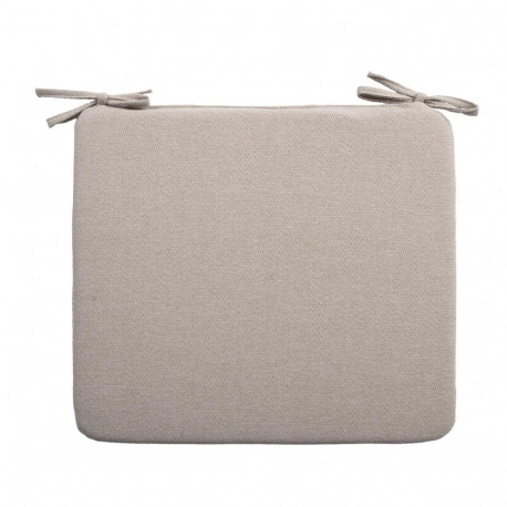 Cushion SIMPLE BEIGE for chair 38x43x2,5cm