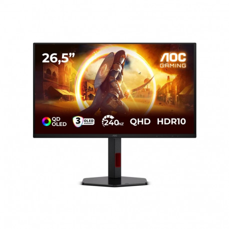 AOC Q27G4ZDR 27" QD-OLED QHD 16:9 240 Hz 0,03 ms 2560 x 1440 pikslit 400 cd/m² 2 HDMI-pesa must
