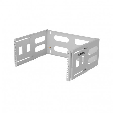 Lanberg Folding Bracket Wall-mount 19" 4U | FB01-5404-10S | Grey