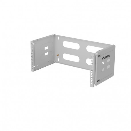 Lanberg Folding Bracket Wall-mount 19" 4U | FB01-5404-10S | Grey