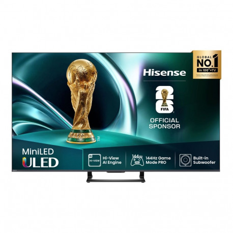 Hisense ULED MiniLED Smart TV 4K | 55U7Q | 55 | Smart TV | UHD | Black