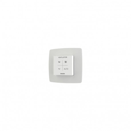DUCO CO2 Room Sensor with Control RF/Wired, White