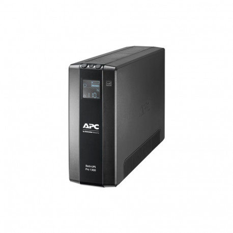APC Back UPS Pro BR 1300VA, 8 Outlets, AVR, LCD Interface | Schneider Electric