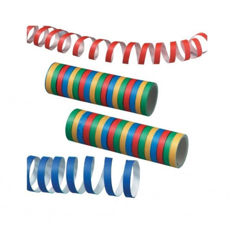 Serpentiin 2 rulli x 18tk pakis. 4 värvi