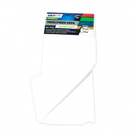 Mikrokiudlapp 30x40cm 270gsm