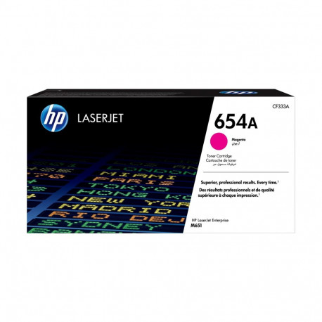 HP 654A magenta tooner Color LaserJet Enterprise M651 15000 lehte