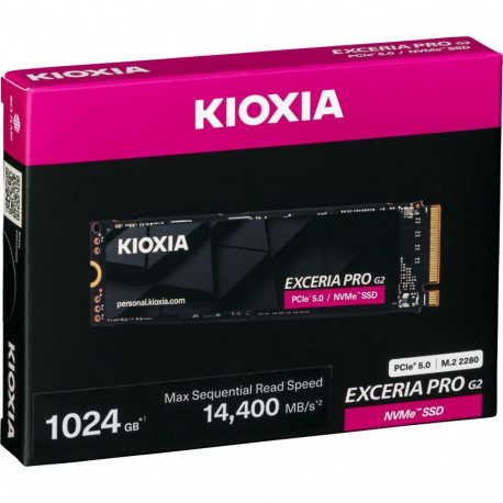 "M.2 2TB Kioxia Exceria Pro G2 LVE10Z1T02G8 SSD - 1024 GB"