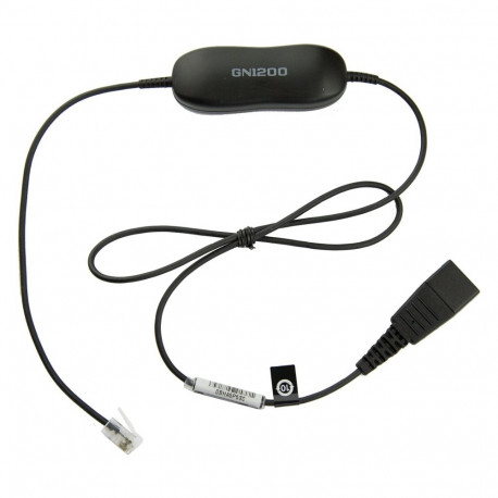 Jabra kaabel QD -> RJ10 GN 1200 Smart Cord sirge