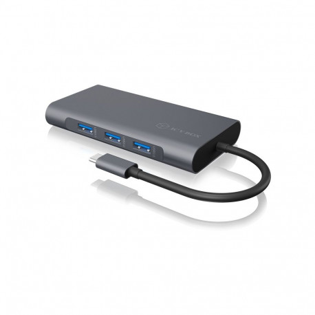 "ICY BOX IB-DK4040-CPD USB-C 10-in-1 PD 100W DockingStation"