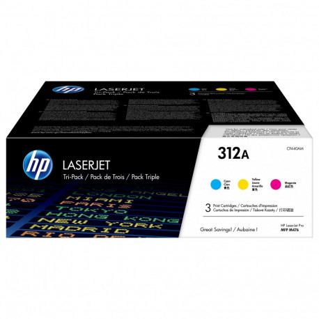 "HP Toner 312A CF440AM Multipack 3er C/M/Y"