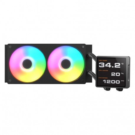 COUGAR Poseidon Vistek Pro 240 CPU-vesijahutus, ARGB, must