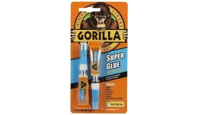 Gorilla клей "Superglue" 2x3г