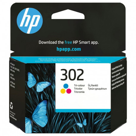 "HP 302 TRI-COLOR ORIGINAL INK"