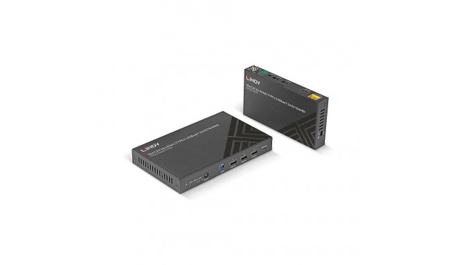 "LINDY 70m Cat.6A TypeC & HDMI HDBaseT 3.0 KVM Extender"
