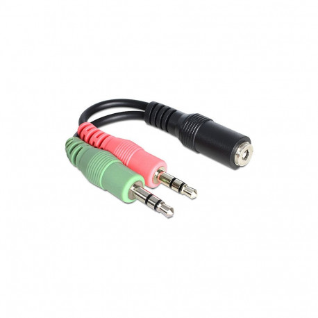 Delock 3,5 mm 4P adapterkaabel