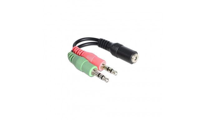 Delock 3,5 mm 4P adapterkaabel
