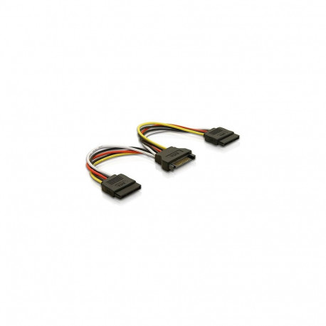 "SATA Power Adapter 15pin>2x HDD DeL"
