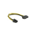 Sisemine SATA toide 6-pin graafikakaardile