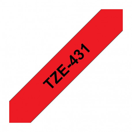 "Brother TZe431 - laminiertes Band - 1 Rolle(n) - Rolle (1,2 cm x 8 m)"