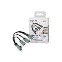 "Logilink USB-HUB 3-Port,2xUSB2.0AF + 1xUSB3.0AF,gewink.Steck"