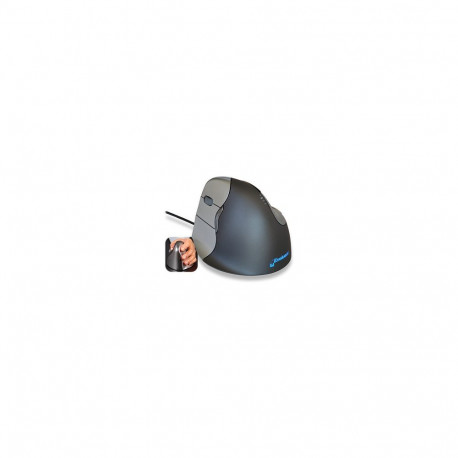 Evoluent Vertical Mouse 4 vasakukäeline 6 nupuga juhtmega hiir