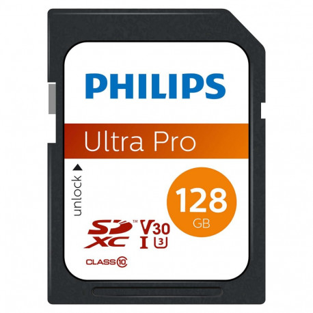 Philips mälukaart SDXC 128GB Class 10 UHS-I U3 V30 A1