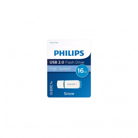 Philips USB 2.0 16GB Snow Edition ookeanisinine mälupulk