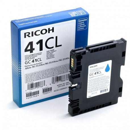 "Ricoh Tinte 405766 cyan GC41CL"