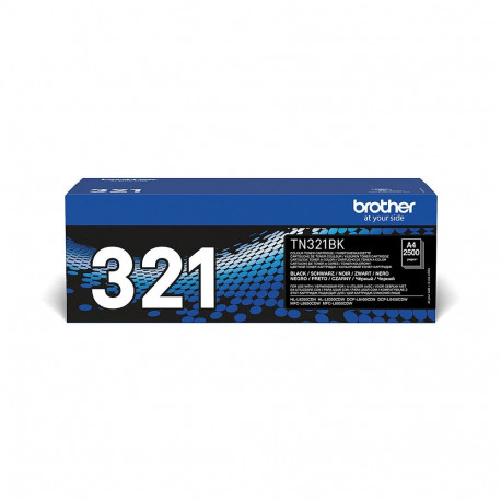 Brother TN-321BK must tooner kuni 2500 lehekülge vastavalt ISO 19798