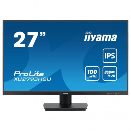 "68,6cm/27"" (1920x1080) iiyama ProLite XU2793HSU-B6 16:9 FHD IPS 1ms 100Hz HDMI DP USB Speaker Blac