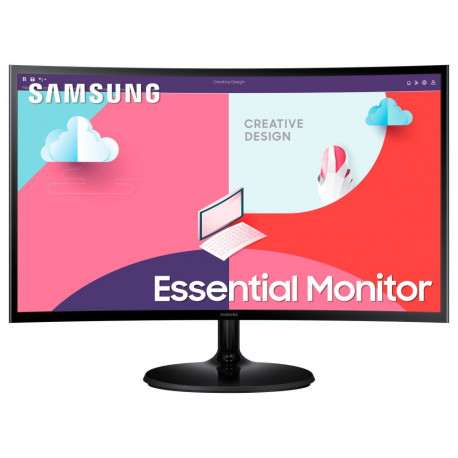 61cm/24'' (1920x1080) Samsung S24C364EAU Essential kumer 16:9 4ms HDMI VGA Full HD must