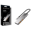 Conceptronic 4-1 dokkimisjaam USB-C->2xUSB-C/2xUSB-A/100WPD 25cm hall