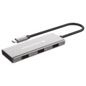 CONCEPTRONIC 7-1 dokk USB-C->3xUSB-C/3xUSB-A/+ 25cm hall