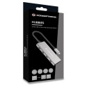 Conceptronic 4-1 hall USB-C dokkimisjaam -> 3xUSB-C/100WPD 25cm